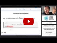 Embedded thumbnail for Interpolation and learning with scale dependent kernels