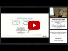 Embedded thumbnail for Insights into AI algorithms drawn from hippocampal function