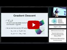 Embedded thumbnail for Towards Understanding the Implicit Regularization Effect of SGD