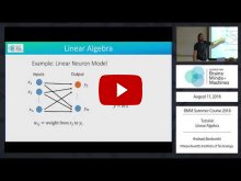 Embedded thumbnail for Tutorial: Linear Algebra (48:39)