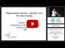 Embedded thumbnail for Hippocampal memory, cognition, and the role of sleep (part 1)