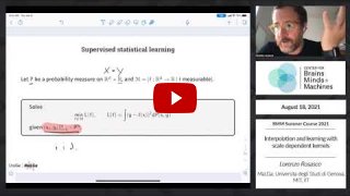 Embedded thumbnail for Interpolation and learning with scale dependent kernels