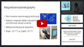 Embedded thumbnail for Using neural decoding to study object and action recognition in the human brain (1:03:53) 